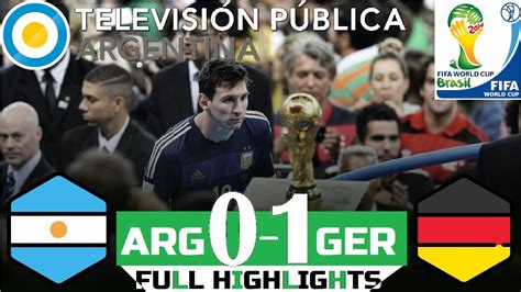 argentina vs alemania 2014 completo